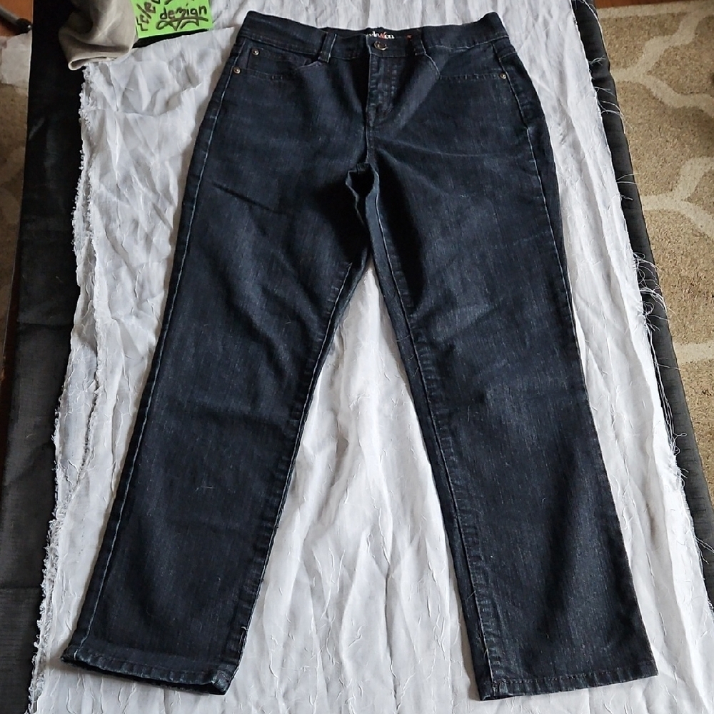 Style & Co. Women's Dark Blue Straight Leg Jeans